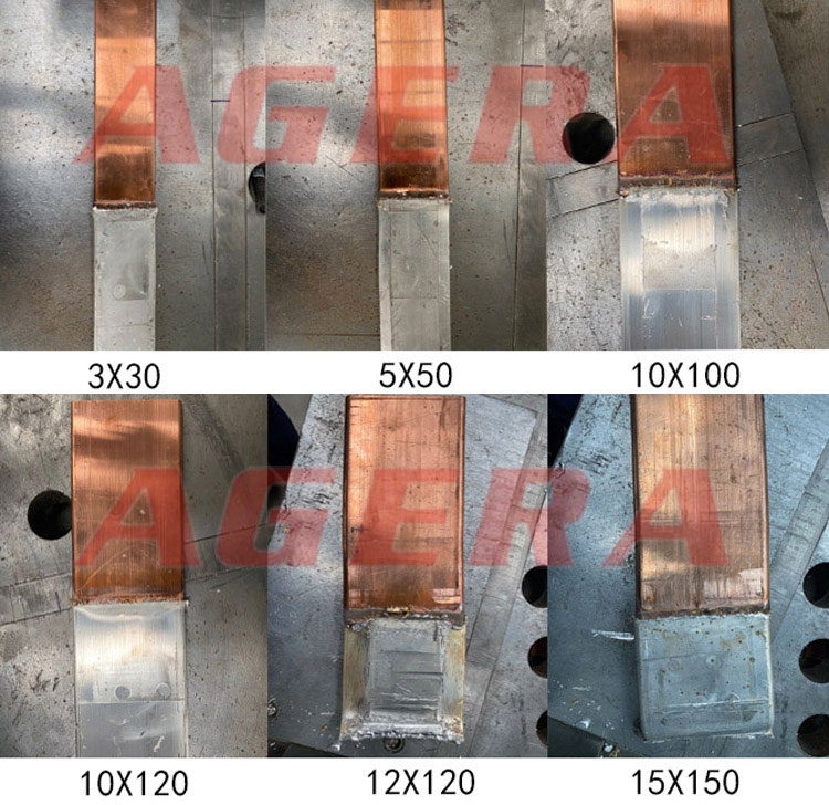 铜铝过渡排对焊样品