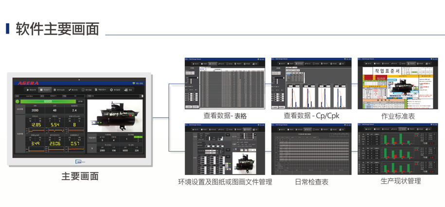 WET-3000A焊接质量检测管理系统软件主要画面